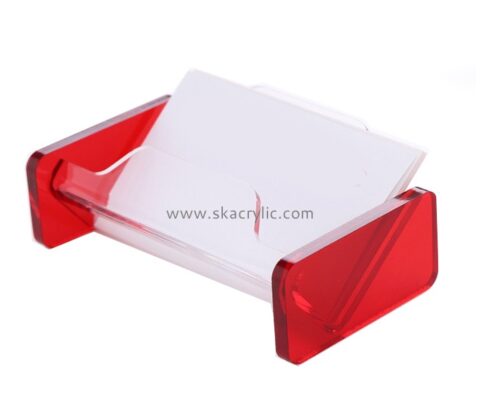 Hot sale acrylic business card holder cheap business name card holder BH-115