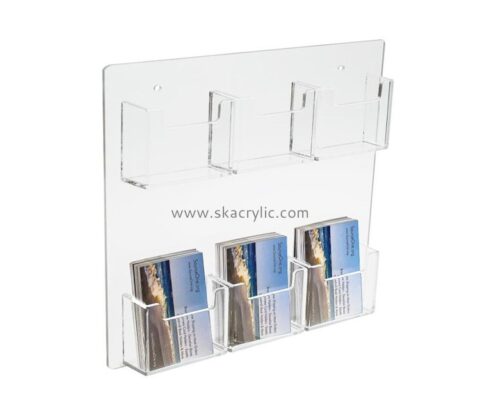 Wholesale acrylic plastic business card holder name card holder acrylic business card holder BH-113