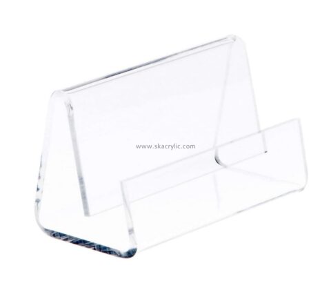 Hot selling acrylic bank card holder plastic holder brochure holder BH-099