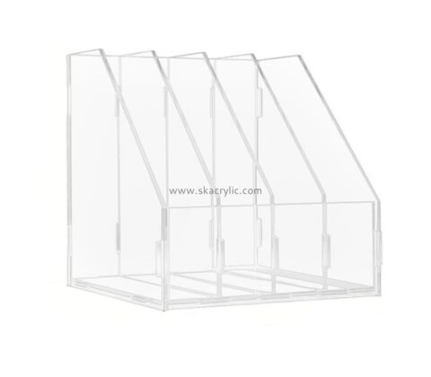 Wholesale acrylic brochure holder acrylic magazine holder a4 paper holder plastic BH-061