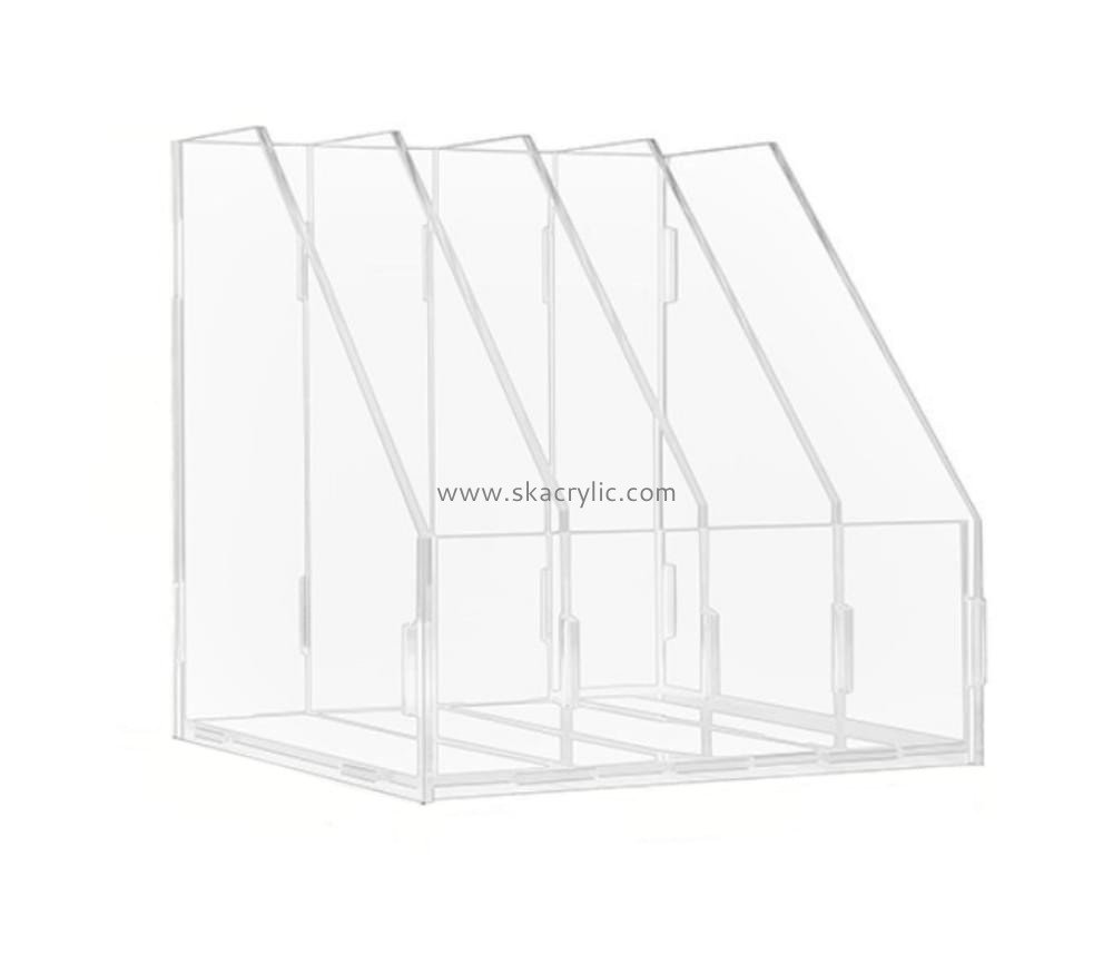 Wholesale acrylic brochure holder acrylic magazine holder a4 paper holder plastic BH-061