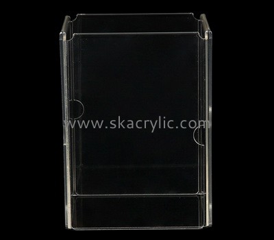 Custom design acrylic plastic menu holder acrylic brochure holder acrylic menu holder BH-053