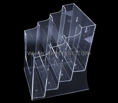 Wholesale acrylic brochure holder plastic holder wall mounted acrylic file holder BH-042