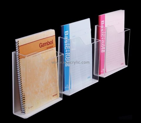 Custom design acrylic brochure holder acrylic pamphlet holder BH-038