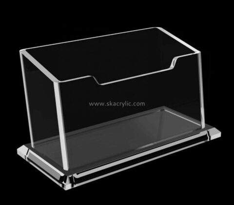 Custom design acrylic business card holder acrylic holder plastic holder BH-029