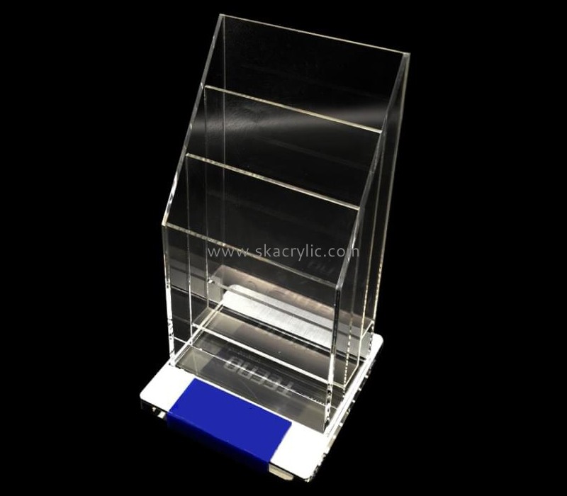 Factory wholesale acrylic brochure holder magazine holder BH-018