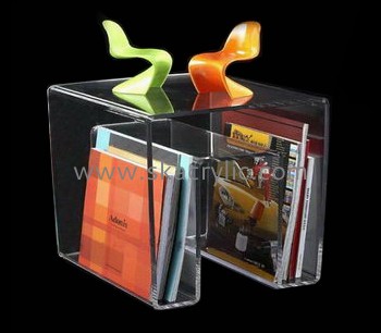 Customize acrylic home magazine holder BH-1671