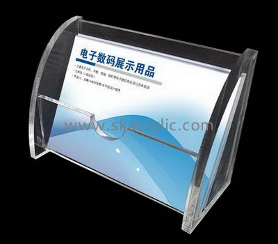 Customize acrylic desktop business card holders BH-1676