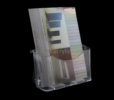 Customize lucite a4 pamphlet holder BH-1690