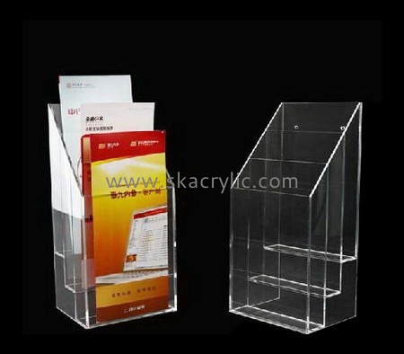 Customize lucite literature holder stand BH-1711