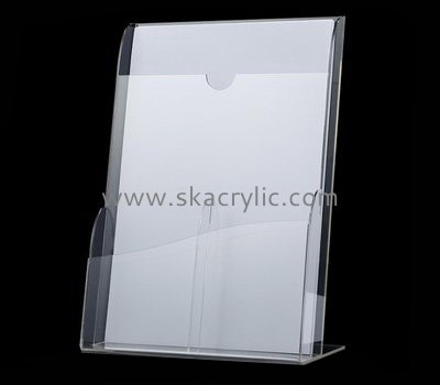 Customize perspex brochure size literature holder BH-1789