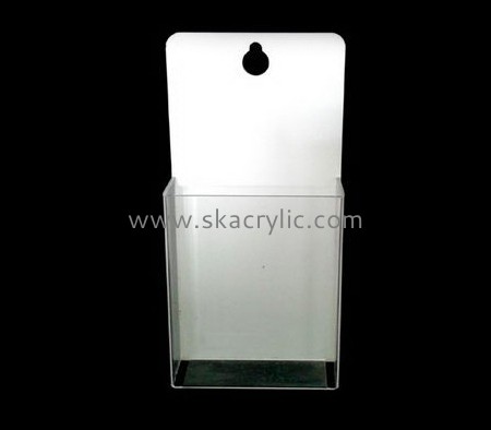 Customize acrylic wall leaflet holder BH-1880