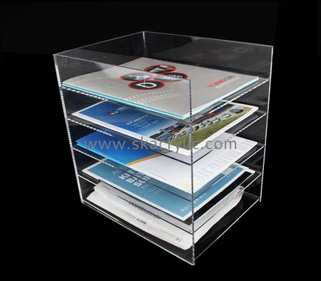 Customize perspex tiered file holder BH-1904