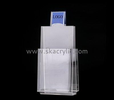 Customize acrylic double brochure holder BH-1917