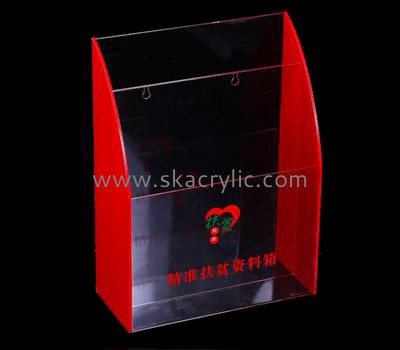 Customize acrylic literature holder for wall BH-1924