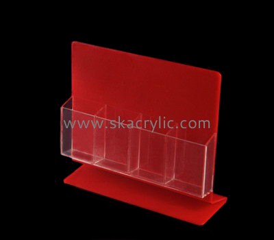 Customize perspex 4 pocket brochure holder BH-1983