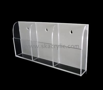 Customize acrylic a4 brochure holder wall mounted BH-2046