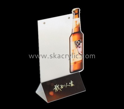 OEM supplier customized tabletop acrylic sign holder SH-725