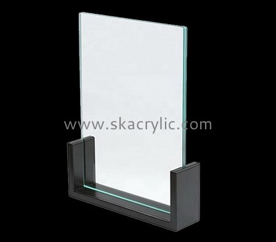 OEM supplier customized table top plexiglass menu holder SH-722