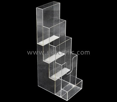 Acrylic manufacturer customize plexiglass brochure holders lucite leaflet holders BH-2267