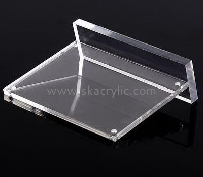 Custom table top acrylic lucite magnet sign stand SH-708