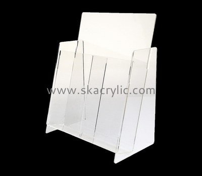 Custom table top acrylic leaflet holders BH-2227