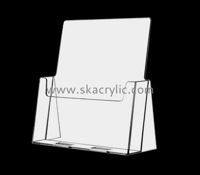 Custom table top acrylic leaflet holder BH-2224