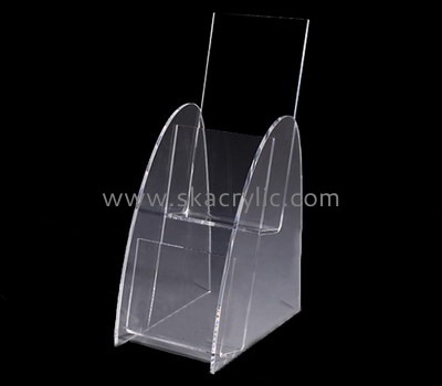 Custom table top acrylic pamphlet holder BH-2222