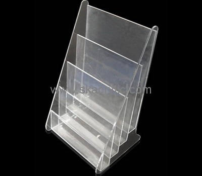 Custom 4 tiers acrylic brochure holder BH-2192