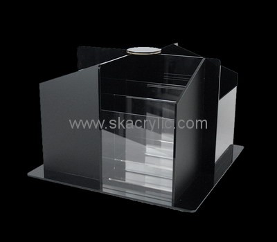 Custom 4 sided table top acrylic literature holders BH-2173