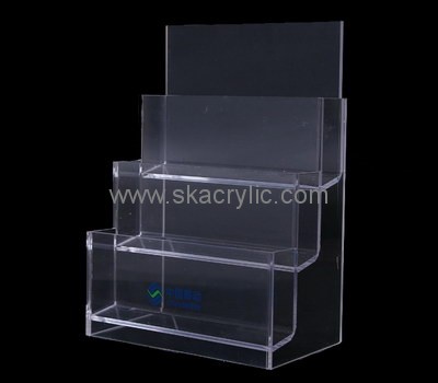 Custom wall clear acrylic pamphlet holders BH-2166