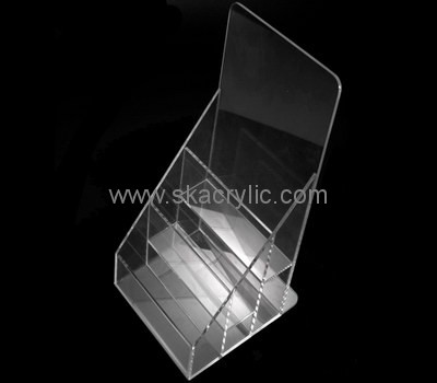 Custom 3 tiers acrylic pamphlet holder BH-2163