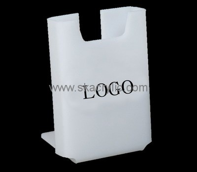 Custom white acrylic documents holder BH-2153