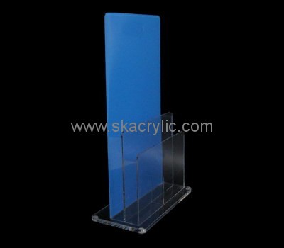 Custom table top acrylic pamphlet holder BH-2146