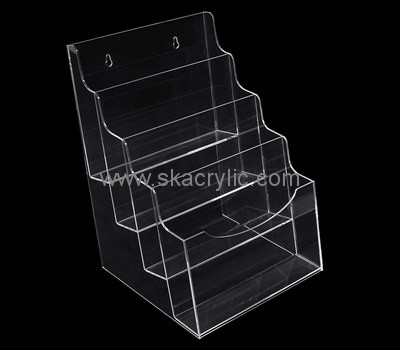 Custom wall 4 pockets acrylic pamphlet holder BH-2145