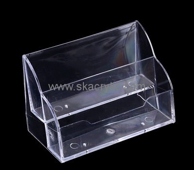 Acrylic unique business card holders for desk BH-2125