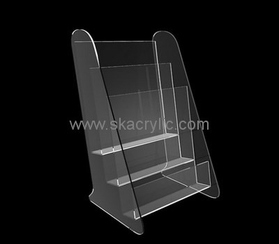 Lucite brochure rack freestanding BH-2104