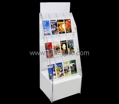 Customize acrylic 12 pocket brochure holder BH-2062