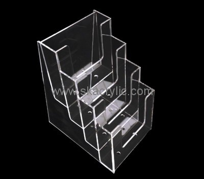 Customize acrylic 4 tier brochure holder BH-2059