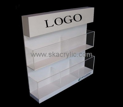 Customize lucite floor brochure holder BH-2040