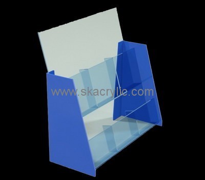 Customize acrylic brochure rack BH-2039