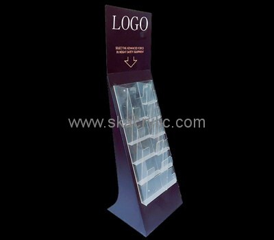 Customize acrylic brochure rack freestanding BH-2034