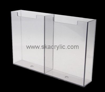 Customize perspex pocket brochure holder BH-2029