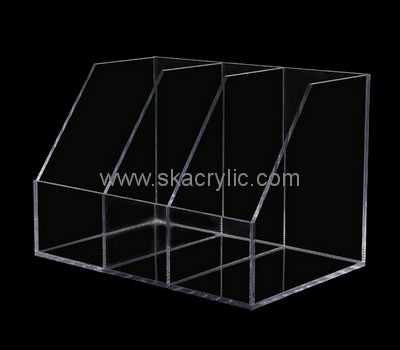 Customize plexiglass 3 pocket brochure holder BH-2028