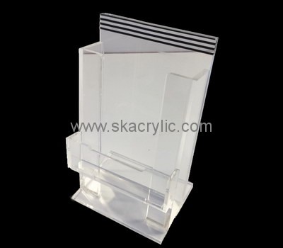 Customize perspex table top brochure rack BH-2023