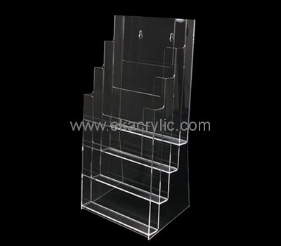 Customize lucite a4 literature holder wall mount BH-2002