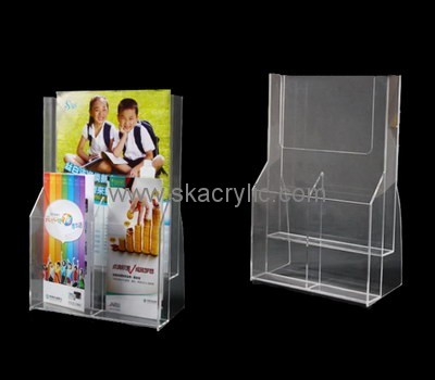 Customize clear brochure size literature holder BH-2001