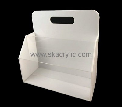 Customize plexiglass magazine size literature holder BH-1999