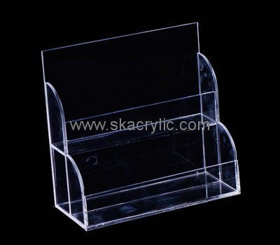 Customize perspex 2 tier literature holder BH-1996