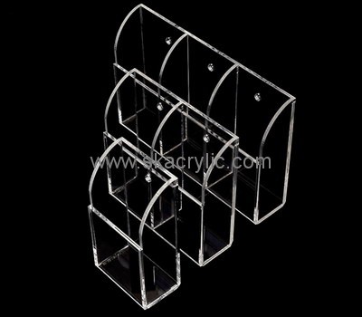 Customize perspex wall hanging brochure holder BH-1975